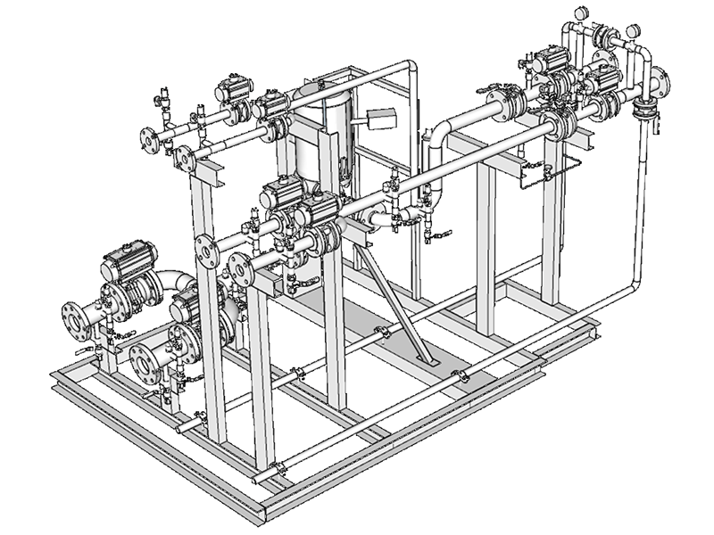 Skid di Travaso CO2